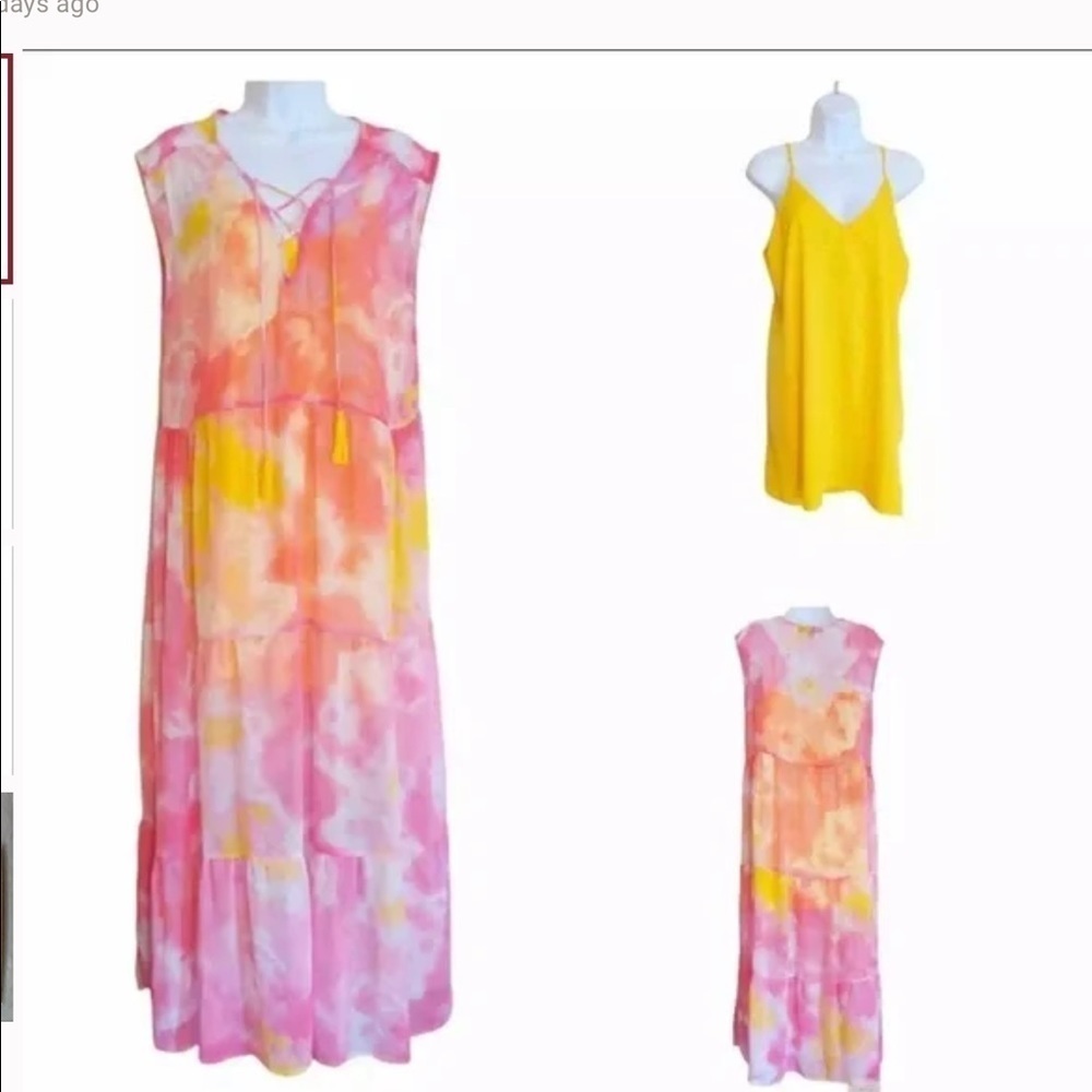Woman’s America & Beyond Two Piece Dress /Cover Up